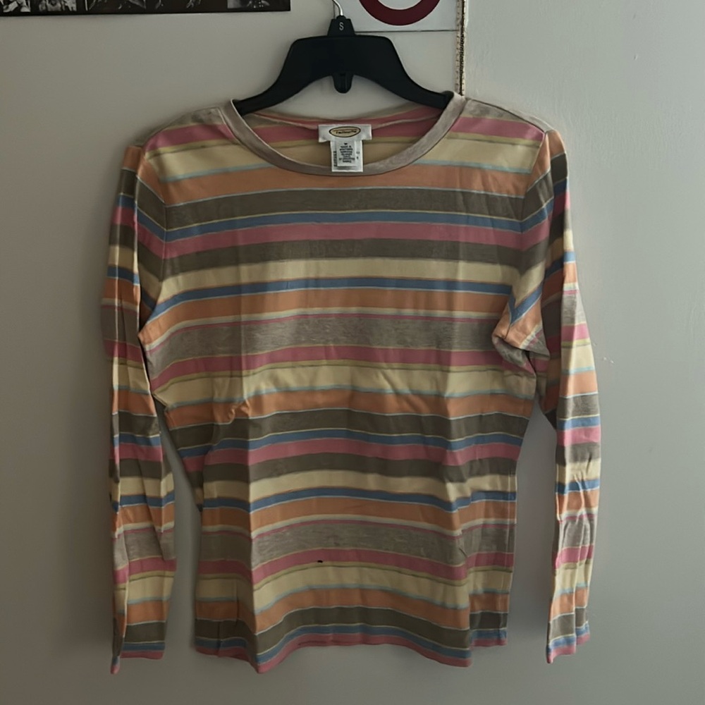 Vintage Talbots striped long sleeve